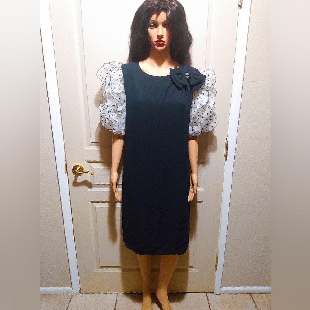 Vintage Polka Dot Top Dress.